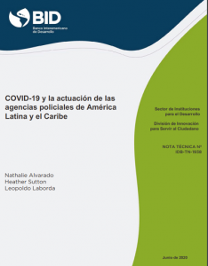 COVID-19 y la actuación de las agencias policiales de América Latina y el Caribe